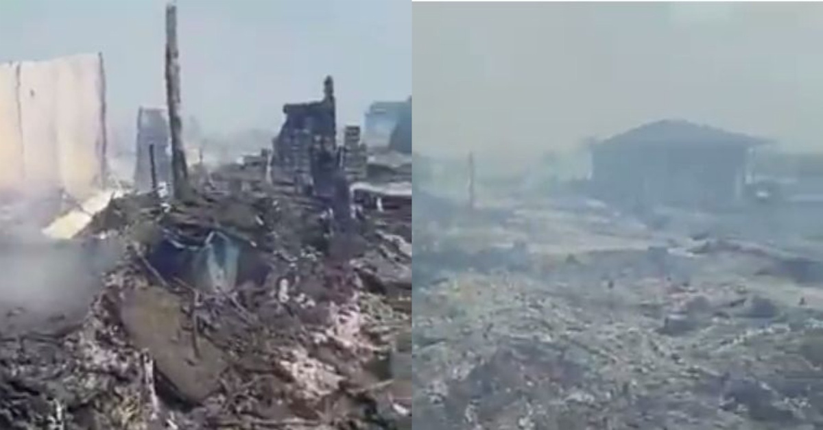 Tembima village Bonthe District Burnt Completely