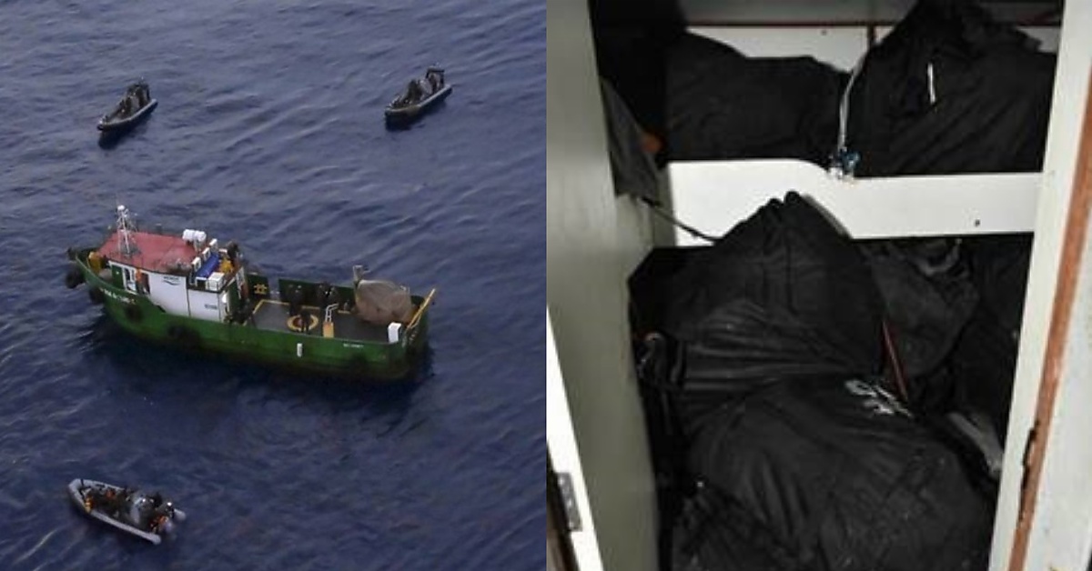 Brazil Vessel Carrying Cocaine Worth Over $150 Millions Intercepted Off the Coast of Sierra Leone
