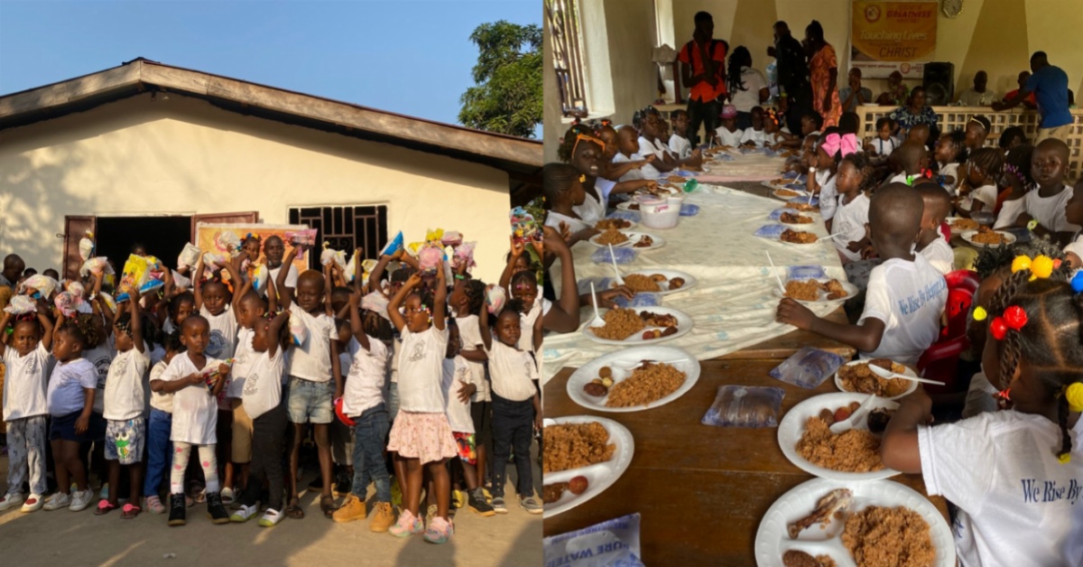 Design For Greatness Ministries Holds Christmas Party For Orphans in Songo Village