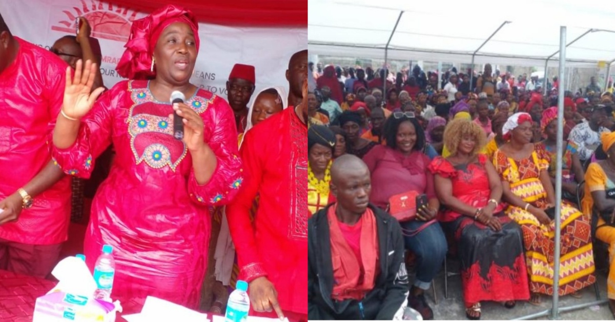 Diana Konomanyi Schools APC Members In Kono On Justice Fisher’s Ruling