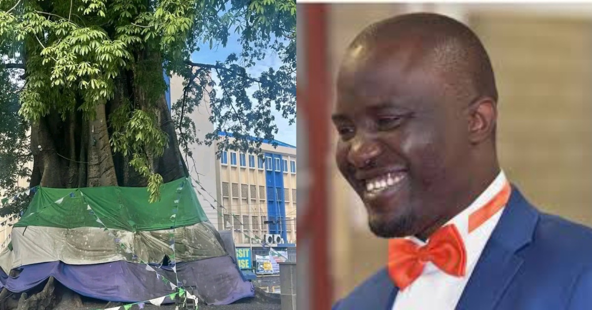 Dr. Idriss Lahai Reacts to Dirty Flag of Sierra Leone Near State House