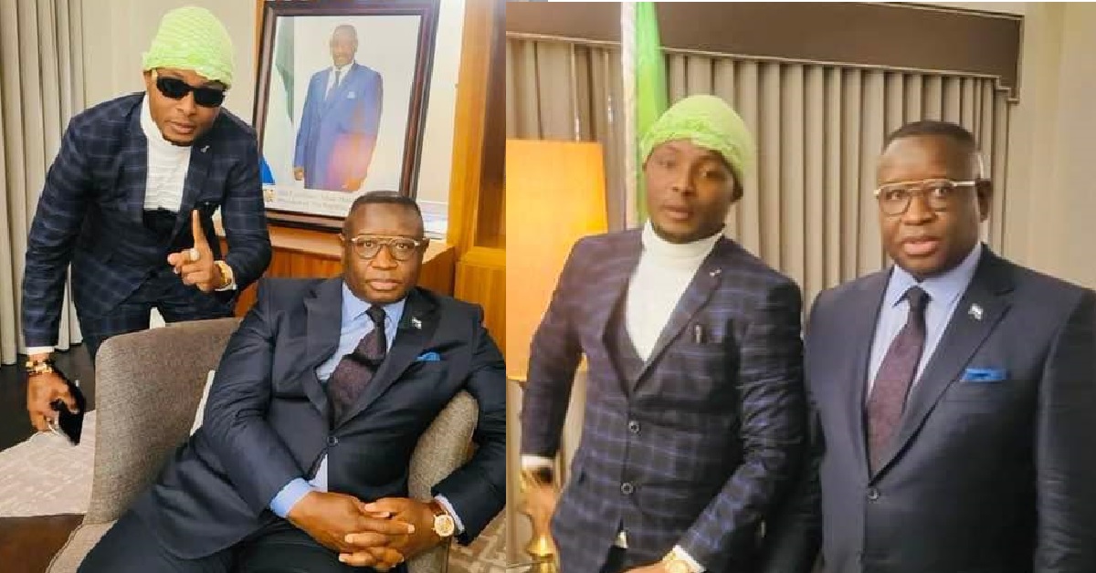 Drip Pa Drip King Tommy Meets President Bio in The United States