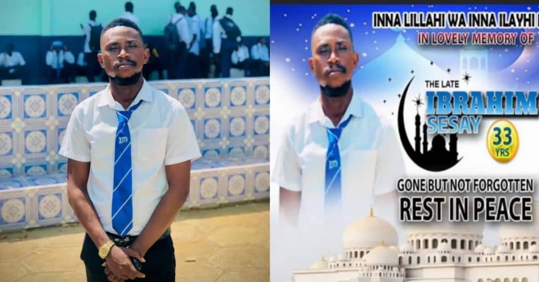 Popular St. Edward’s Secondary School Teacher, Ibrahim Sesay Announced Dead
