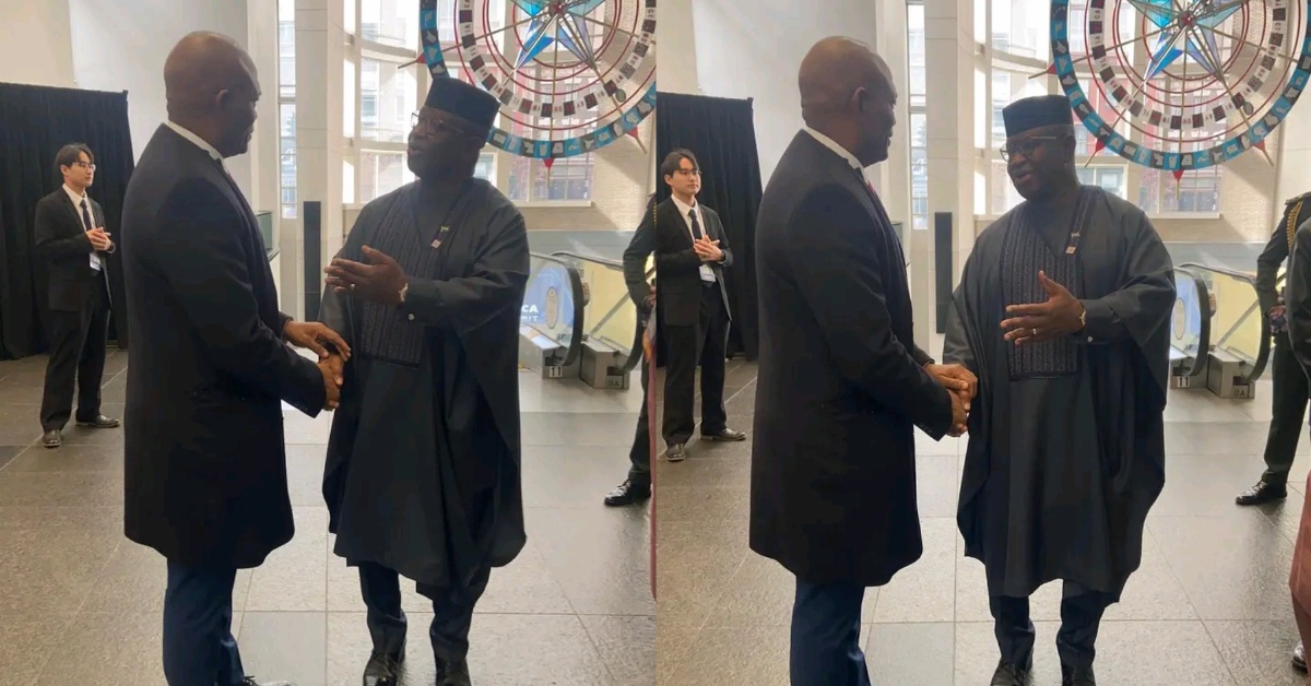 President Bio Meets With UBA Group Chairman at US-Africa Summit