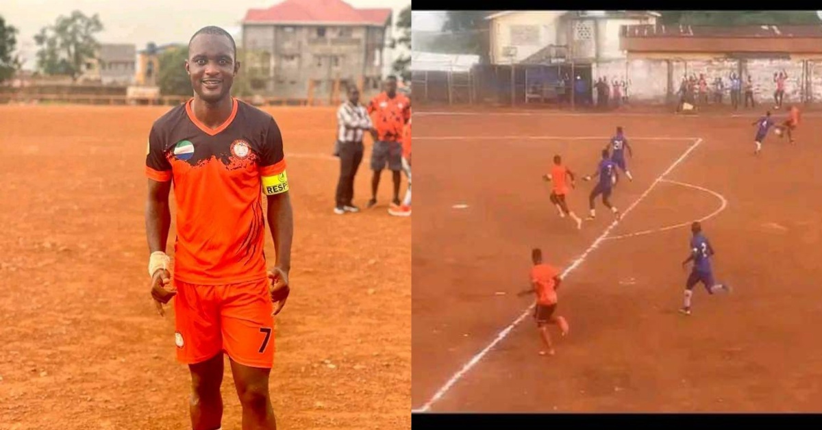 Mighty Blackpool Captain Scores Controversial Goal Against Old Edwardian FC