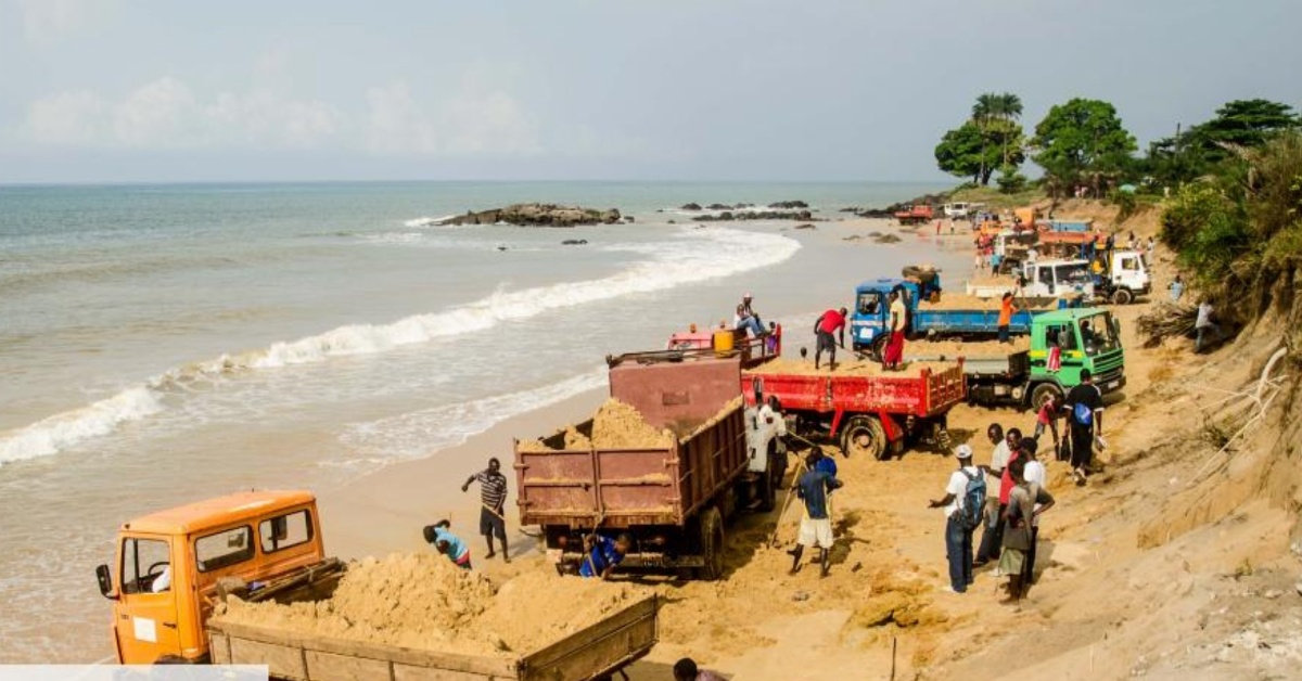 Lungi Residents Worried about Uncontrolled Sand Mining