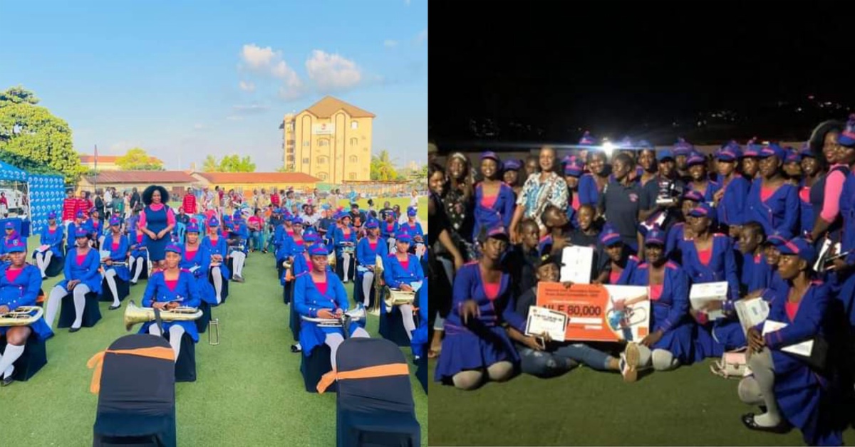 Orange Awards 80,000 to St Joseph School For Best Female Category in Battle of The Bands