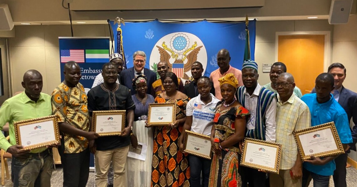 US Embassy Awards Local Organisations