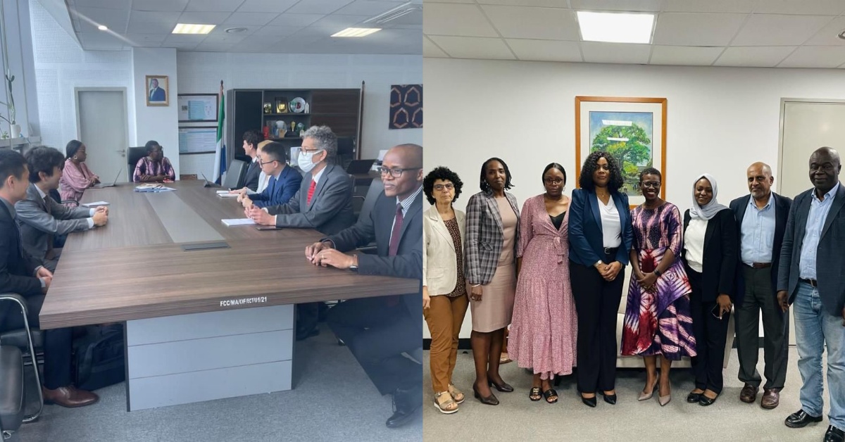 Mayor Aki-Sawyerr Receives IMF Delegation And Joint UN And ECOWAS Mission Team