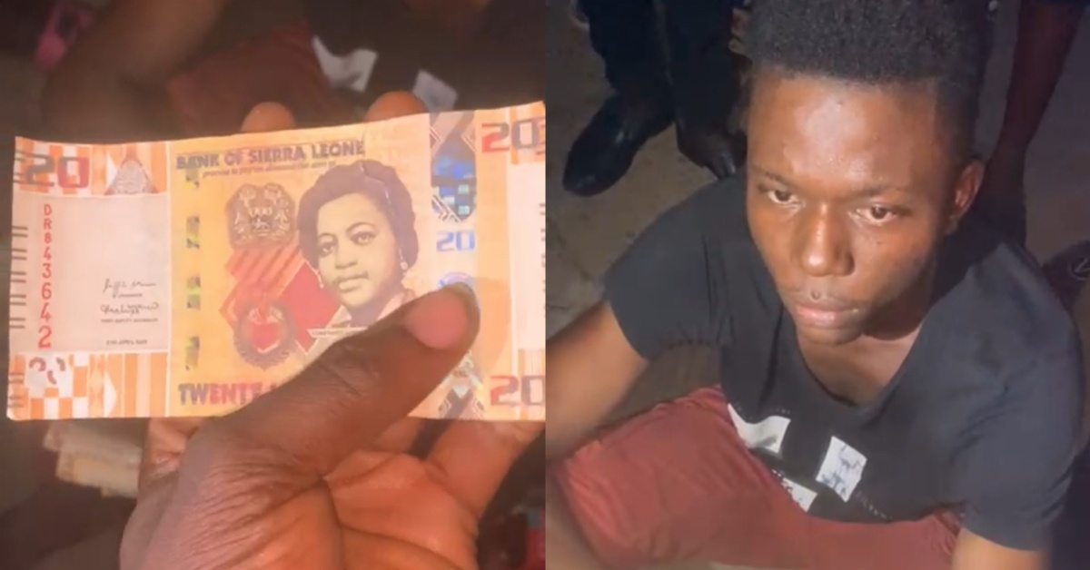 Man Caught With Fake 20 Leone Notes