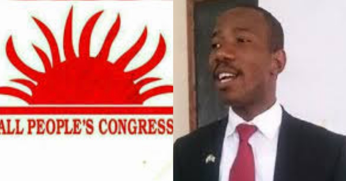 Bai Mahmoud Bangura Officially Declares For APC National Organizing Secretary