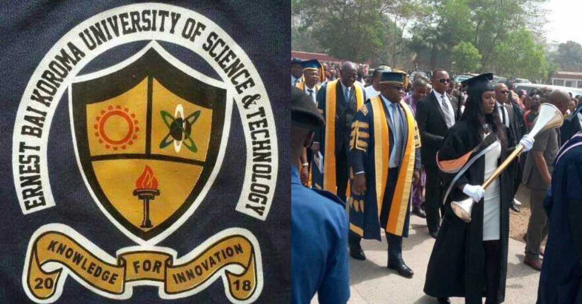 Ernest Bai Koroma University Calls on Graduates to Collect Certificates