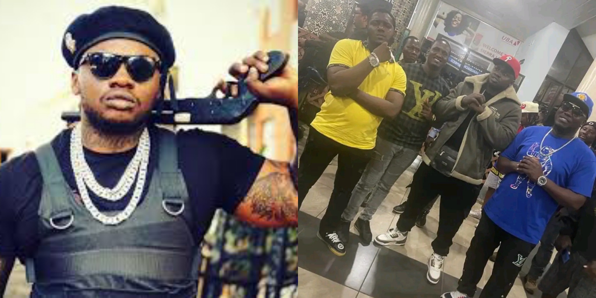 Popular Kenyan Rapper, Kaligraph Jones Jets in Sierra Leone