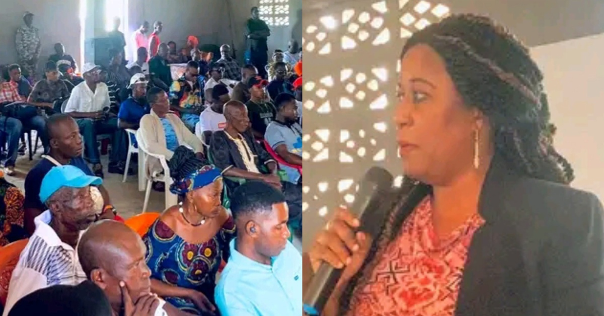 Ministry of Fisheries And Marine Resources Meets With Residents of Black Johnson