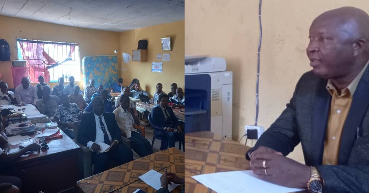 New Regional Crime Officer Freetown East Holds Familiarizing Meeting With Personnel