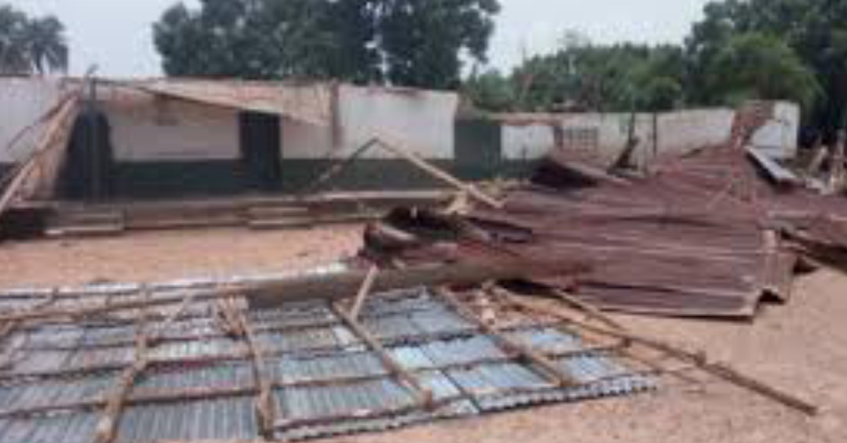 Windstorm Left Hundreds Homeless in Zimmi Town