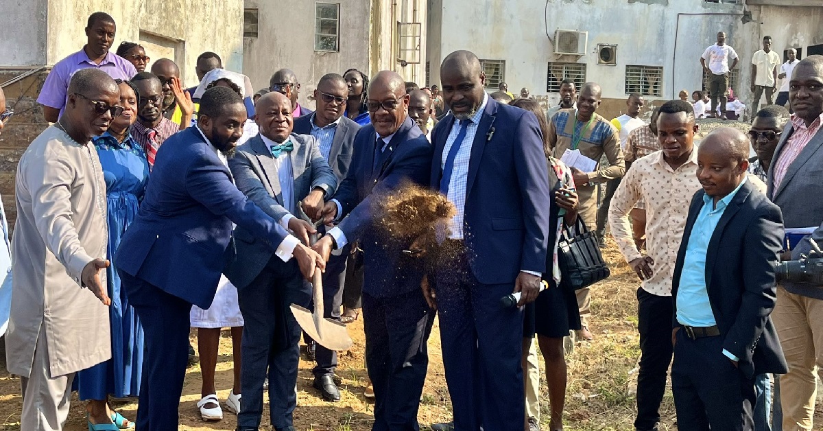 Health Minister Hands Over Site for Construction