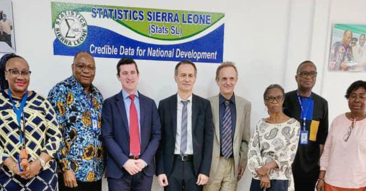 European Union Delegation Visits Statistics SL, Pledges More Collaboration