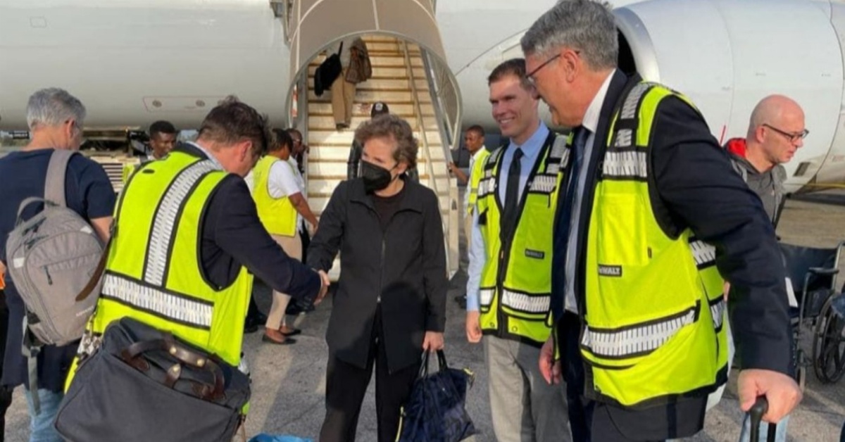 Head of Millennium Challenge Corporation Arrives in Sierra Leone