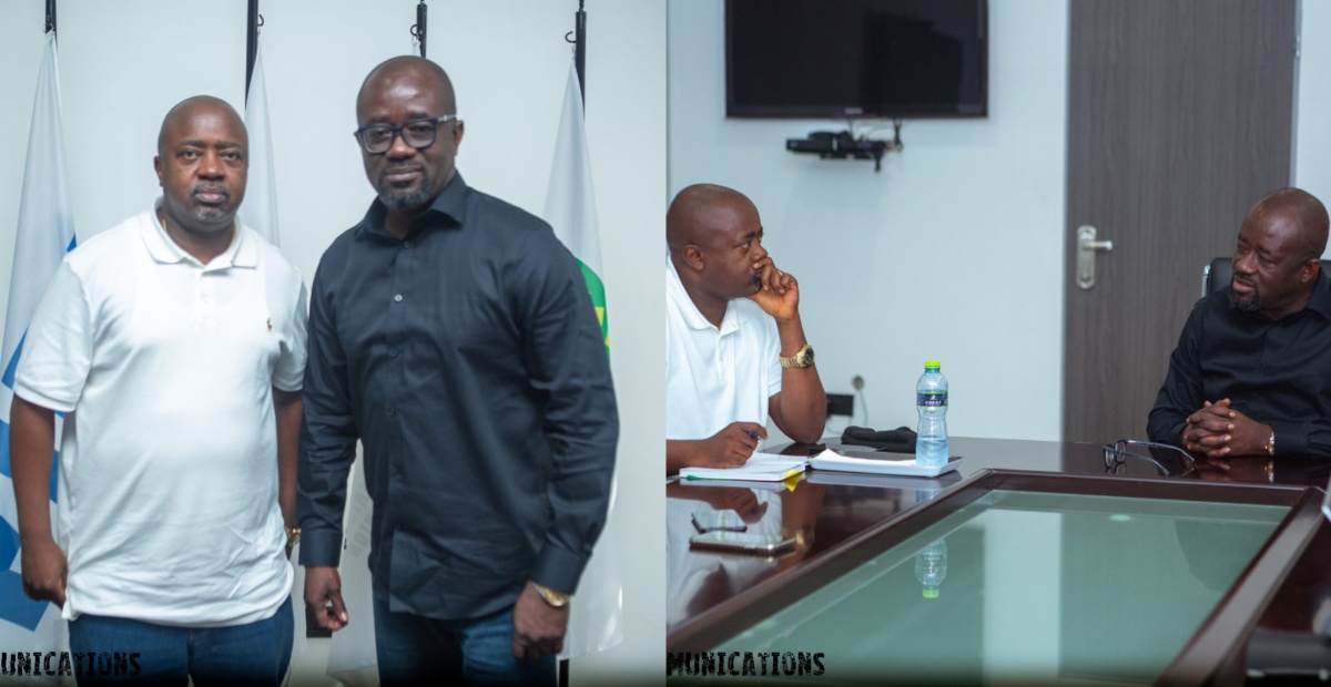 Thomas Brima Visits Ghana’s Football Association President