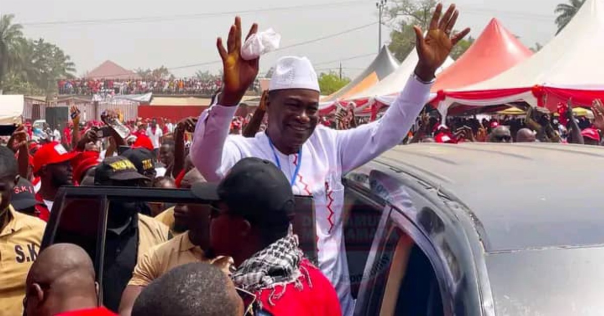 “Exercise Your Rights Through The Ballot Box, Not Guns and Bullets” – Samura Kamara