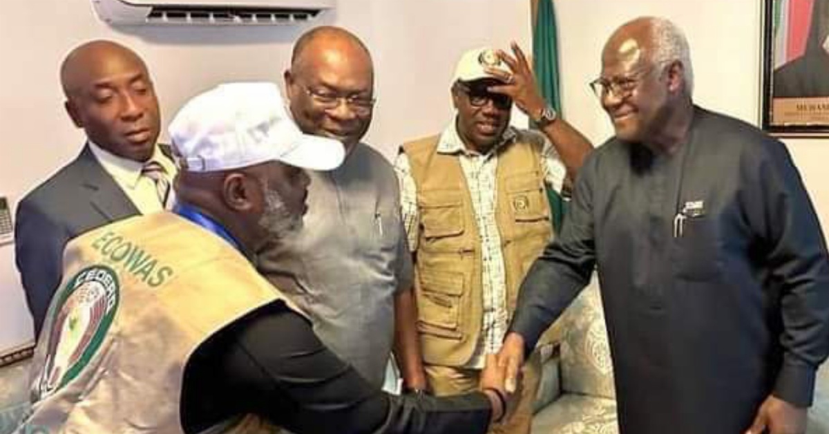 Koroma Leads ECOWAS Election Observation Mission to Nigeria