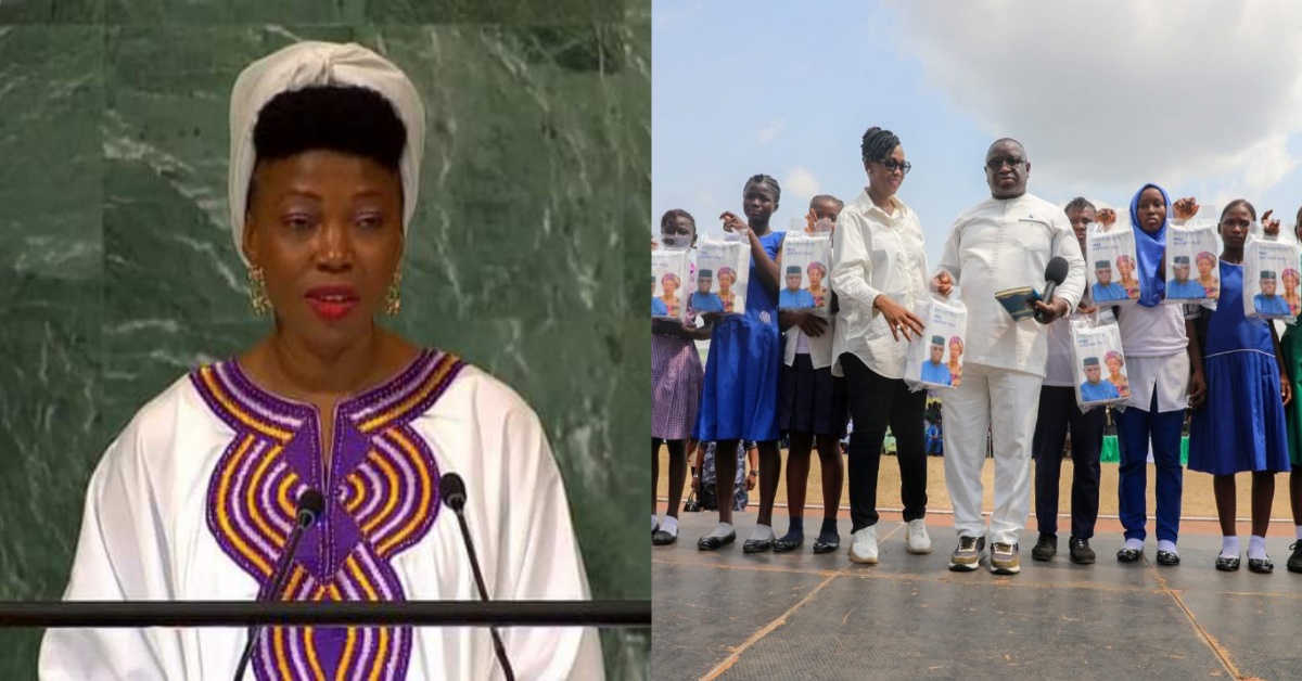 First Lady Fatima Bio Contributions to Girl Child Education