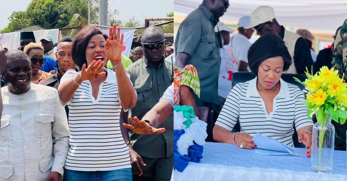 Fatima Bio Receives Warm Welcome in Makeni