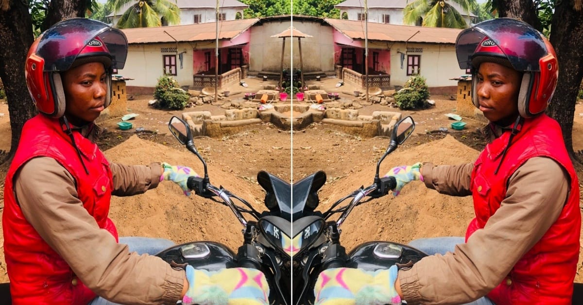 First Female Commercial Bike Rider Goes Back to School