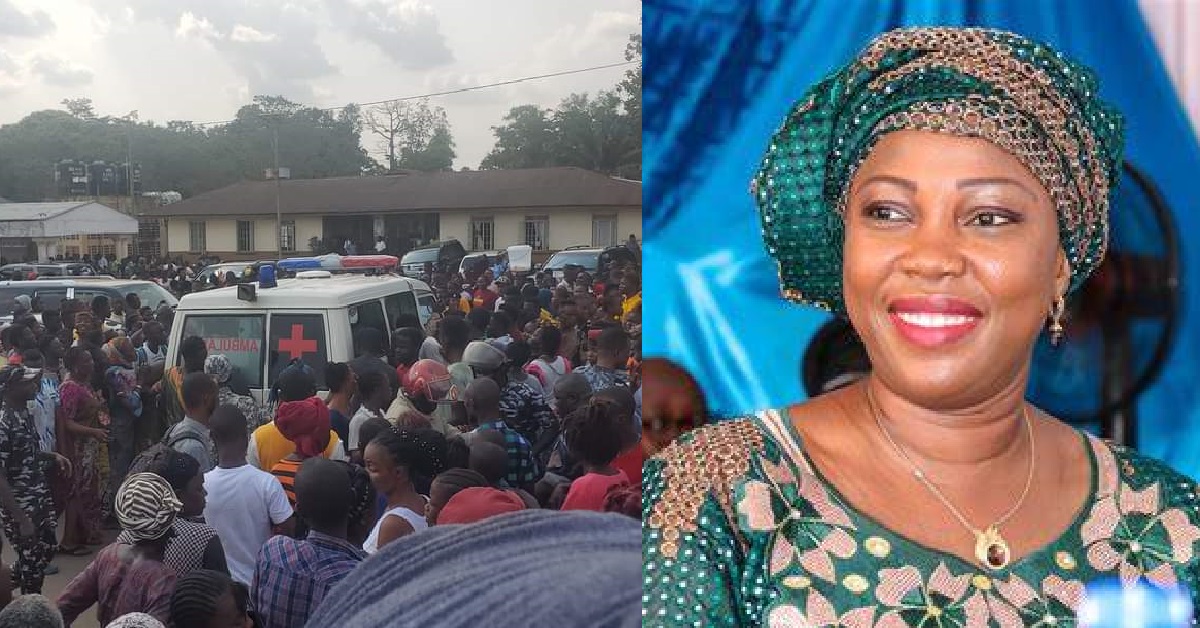 First Lady Fatima Bio Reveals 30 Children Got Injured in Bo Stadium Accident
