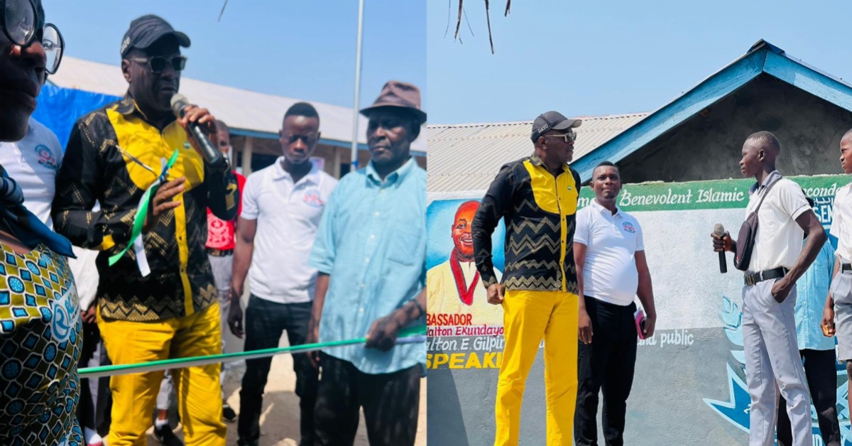 Dr. Walton Gilpin Unveils GEED Foundation For Public Speaking in Two Major Schools