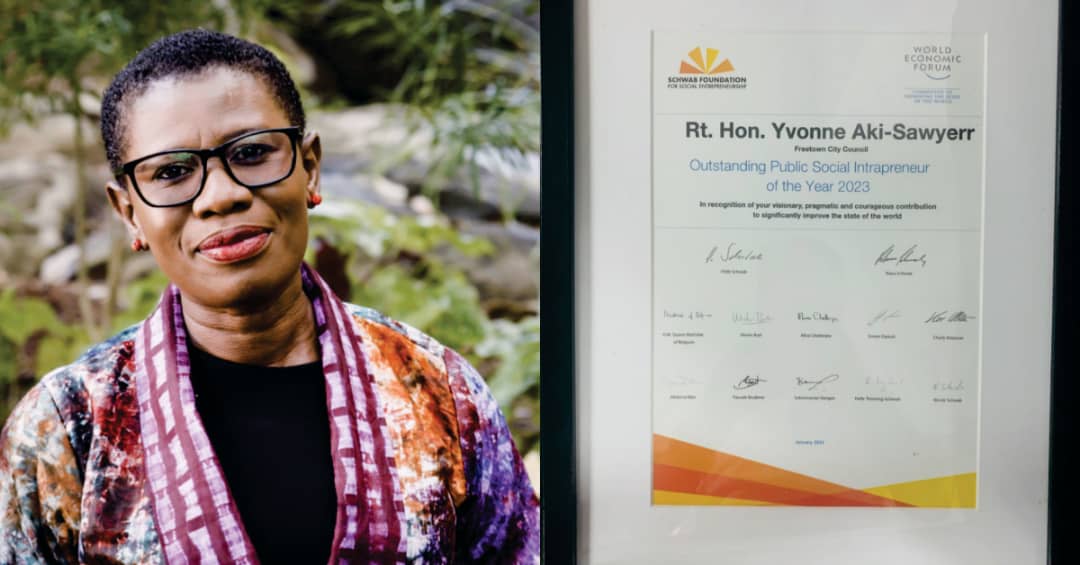 Mayor Aki-Sawyerr Bags WEF SCHWAB Foundation 2023 Award
