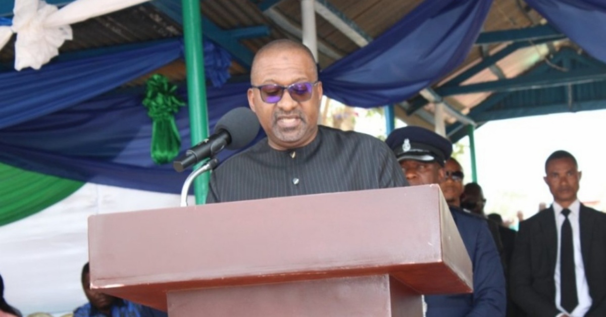 Anyone Ventures to Violate Public Order Will Be Dealt With Seriously – VP Jalloh Warns