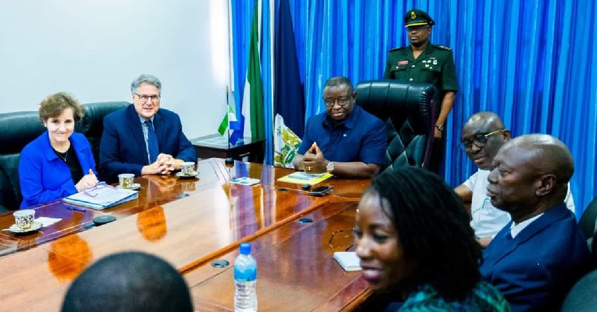 President Bio Engages MCC Delegation