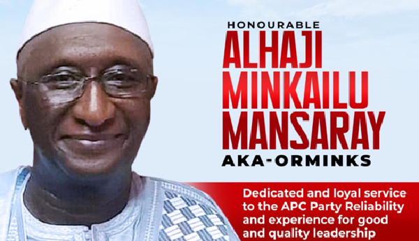 Alhaji Minkailu Mansaray Wins Election as New APC National Chairman