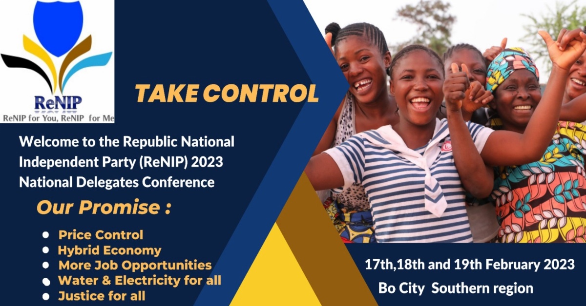 All Road Leads to Bo City for ReNIP National Delegates Conference