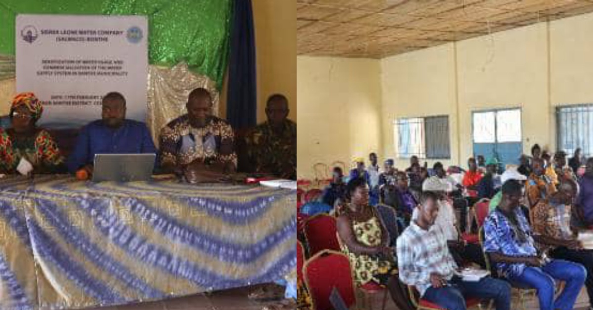 SALWACO Sensitizes Bonthe Island on New Water Rate