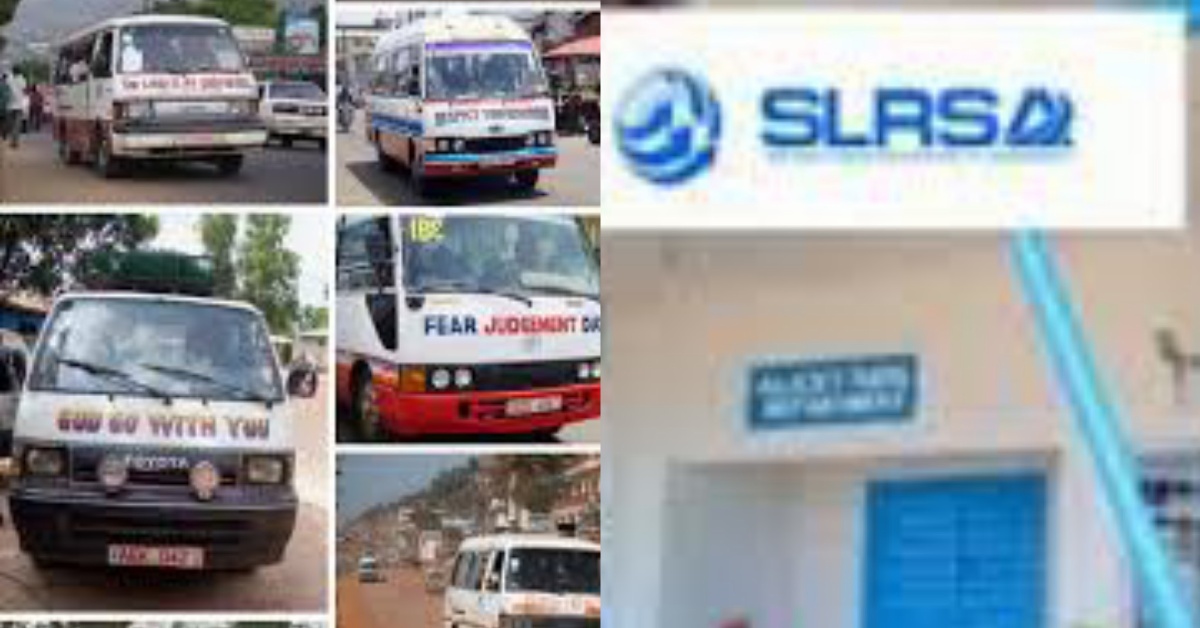 SLRSA Reviews Tariff on Passenger Vehicles