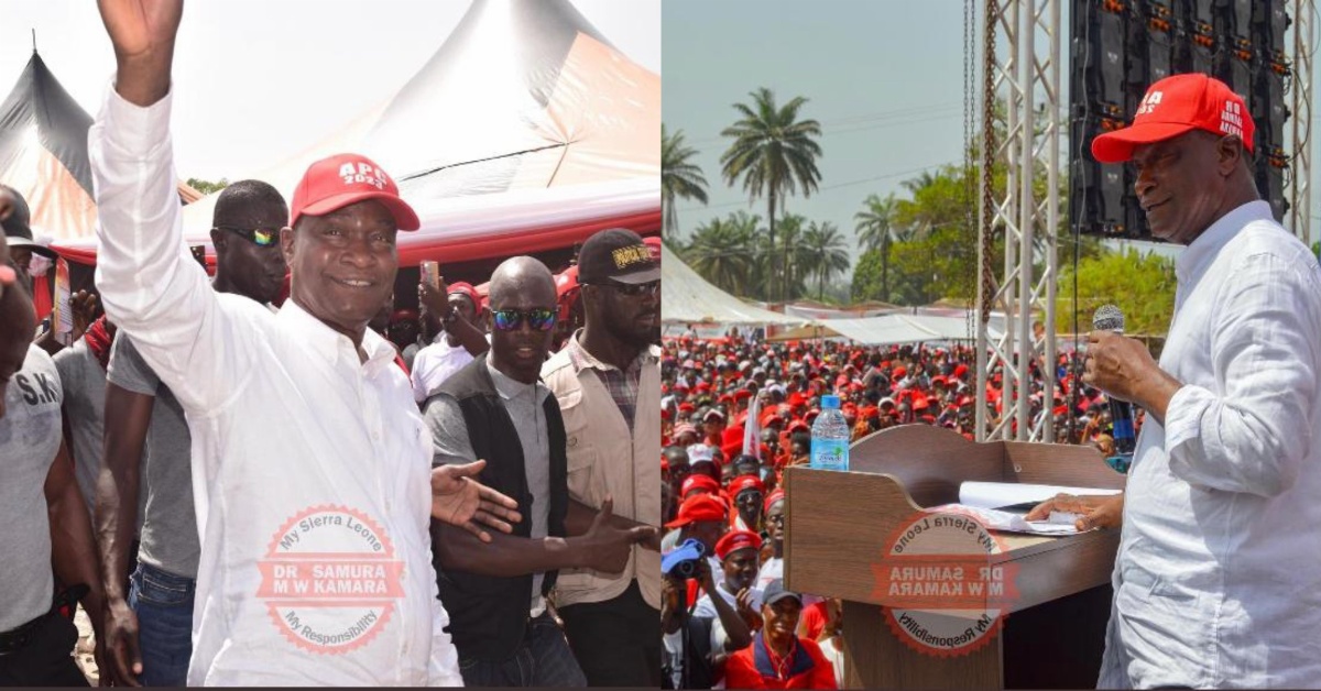 Samura Kamara Vows to Rebuild Sierra Leone