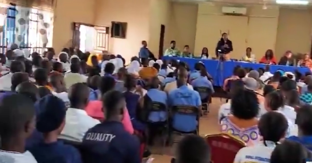Minister Sengeh Meets Student Leaders in The North