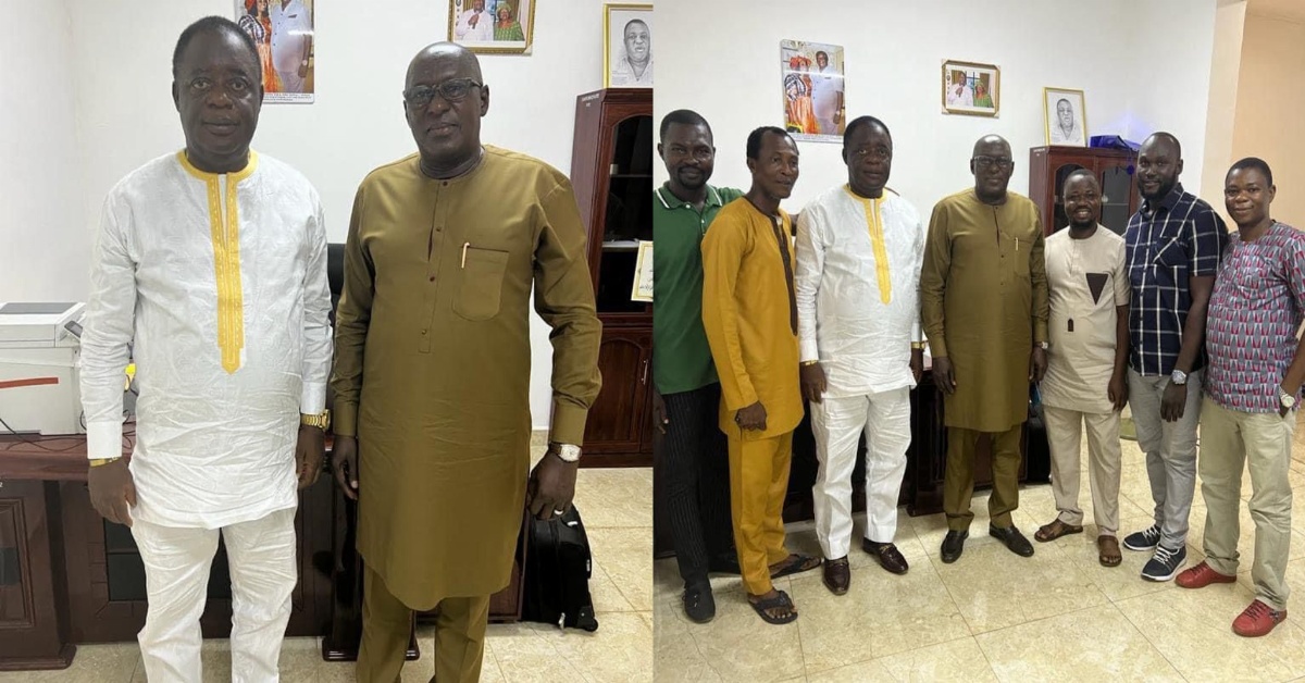 ECOWAS Speaker Visits Land Service Commissioner