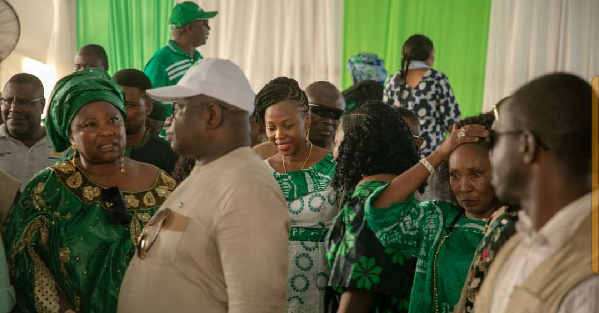 President Bio Urges SLPP Women to Embrace Peace