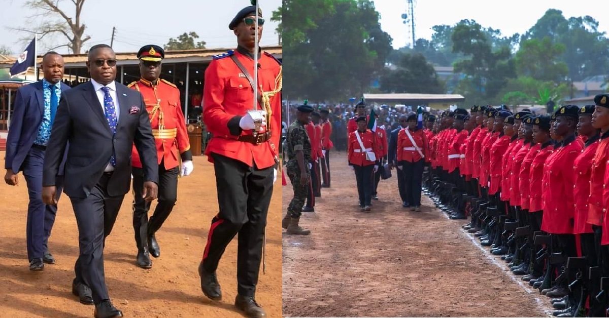 President Bio Honours Military Personnel on 14th Armed Forces Week Celebration