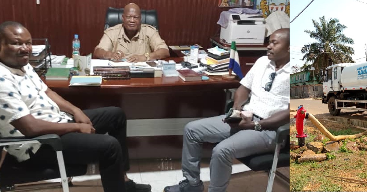 SALWACO Engages the Minister of State East on Water Scarcity