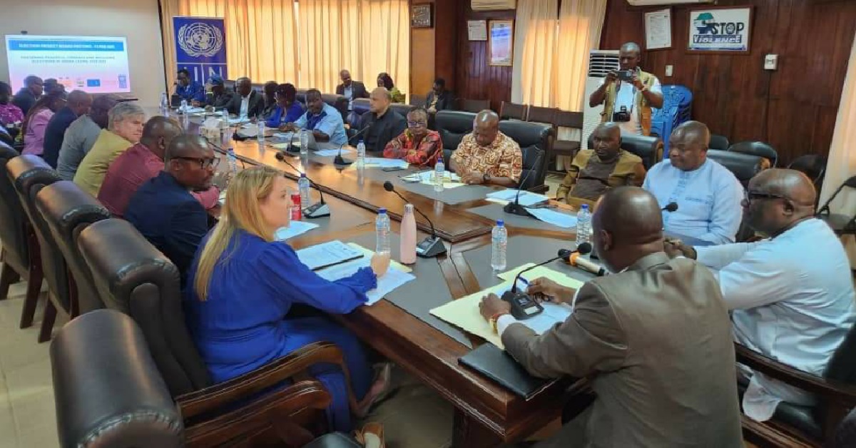 UNDP Engages ECSL Ahead of June Election