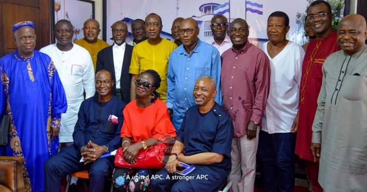 Samura Kamara Hosts Former APC Flagbearer Aspirants