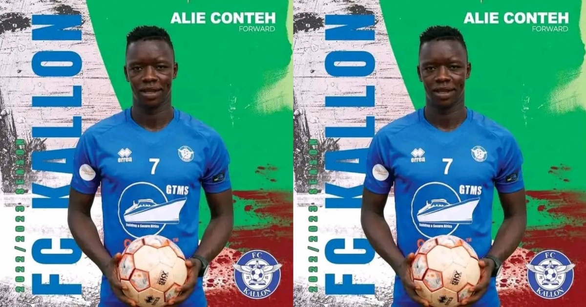 FC Kallon’s Alie Conteh Nets Two Against Former Club