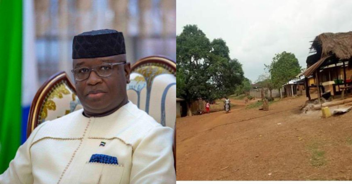 President Bio Commits to Develop Tonkolili District