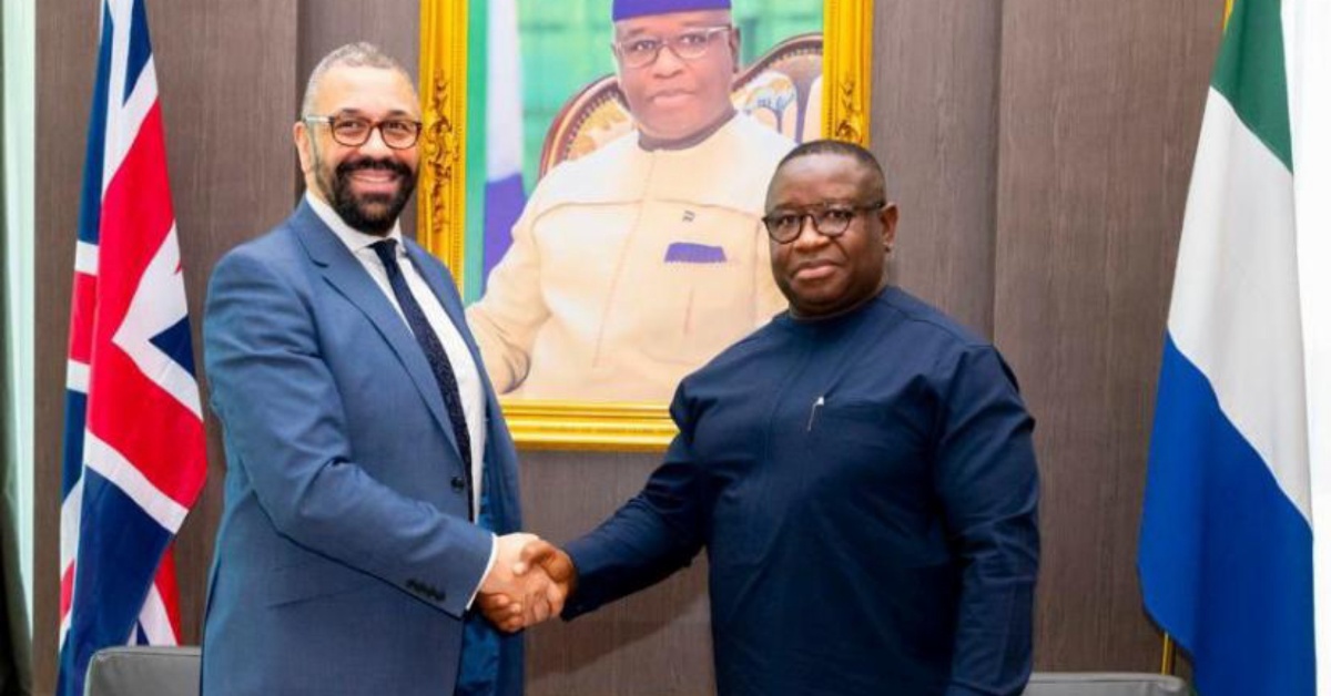 President Bio Meets With UK Foreign Secretary, Holds Fruitful Discussions