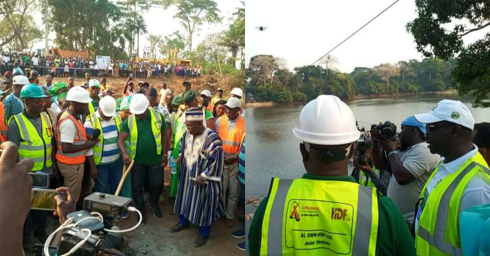 President Bio to Construct Bridge at Kailahun Crossing Point